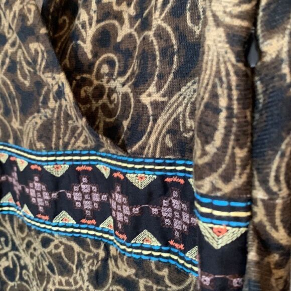 ANGIE  Multi Color Soft Dress. Size S - Picture 8 of 9